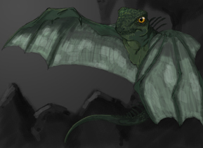 Flying Iguana